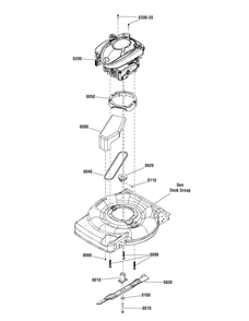 Engine Group (7501882_7502863) Diagram and Parts List for 7800878-EBTP22650E 2012 Briggs and Stratton Lawn Mower